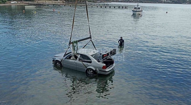 Denize uçan otomobilde Sadettin Sabırlı öldü