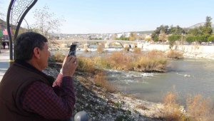Göksu Nehri yeniden siyah akmaya başladı