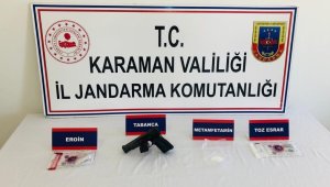 Karaman'da uyuşturucudan gözaltına alınan 4 kişi tutuklandı