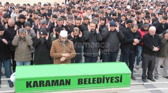Muammer Enes Gün, Karaman'da toprağa verildi