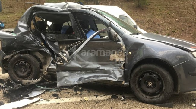 Polis aracıyla çarpışan otomobildeki Muhammet Demirci öldü