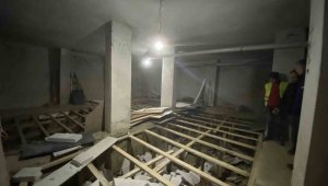 Binanın zeminini kazarak kaçak kat inen şahıs yakalandı, ifadesi şaşırttı