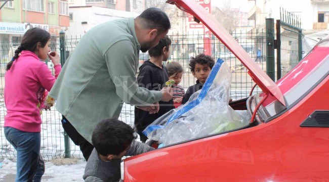 Gördüğü rüyanın etkisinde kaldı, arkadaşlarının desteğiyle toplamaya başladı