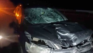 Karaman'da otomobilin çarptığı yaya hayatını kaybetti