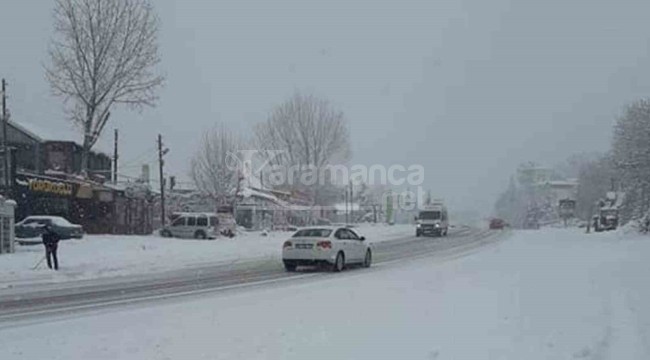 Sertavul geçidinde tipi: zincirsiz araçlara izin verilmiyor