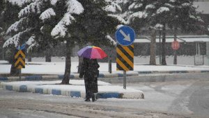 Beyşehir, Hüyük, Derbent ve Derebucak ilçelerinde kar yağışı