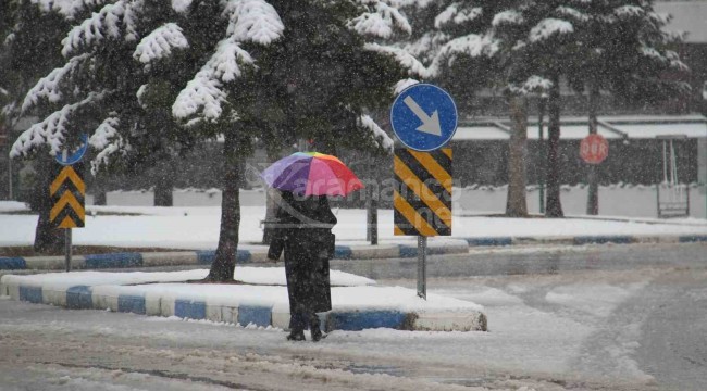 Beyşehir, Hüyük, Derbent ve Derebucak ilçelerinde kar yağışı