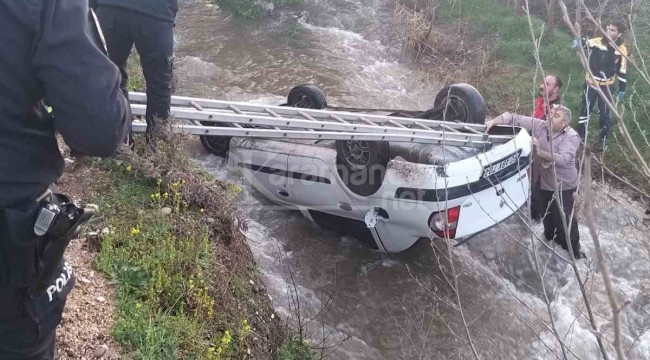 Dereye uçan otomobilde Muzaffer Yıldırım öldü