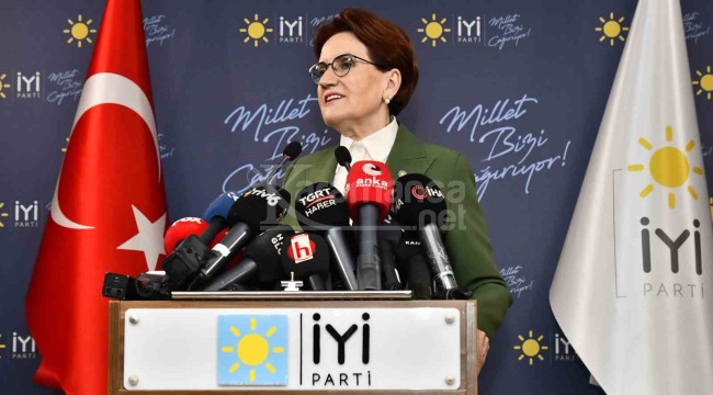 İYİ Parti lideri Akşener'den "Altılı Masa" çıkışı