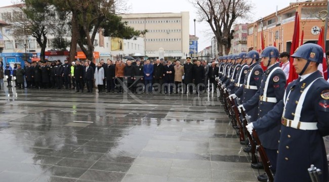 Karaman'da şehitler anıldı