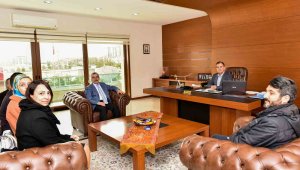 Rektör Gavgalı'dan, üniversite-sanayi iş birliği çerçevesinde ziyaretler