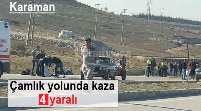 Yarış yapan motosikletler küçükbaş hayvan sürüsüne daldı