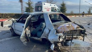 Karaman'da üç otomobilin karıştığı zincirleme kaza: 3 yaralı