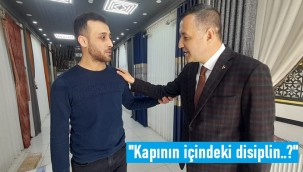 Mahmut Ünüvar: ''Kapının içindeki disiplin işletmeciden sorulur''