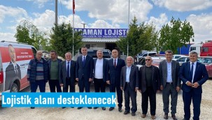 Mahmut Ünüvar: ''Lojistik alanı desteklenecek''