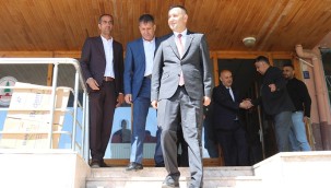 Mahmut Ünüvar, sanayi sitesi esnafını ziyaret etti