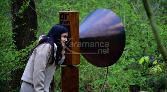 Şehrin gürültüsünden uzaklaşıp ormanın anlattıklarına kulak veriyorlar