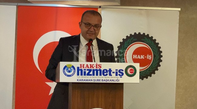 Başkan Karakaş'tan 1 Mayıs mesajı