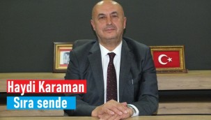 Başkan Yıldızbaş: ''Haydi Karaman, sıra sende''