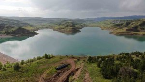 Sevindiren manzara, çöle dönmüştü adeta yeniden doldu taştı