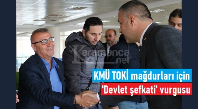 Ünüvar'dan TOKİ mağdurları için 'Devlet şefkati' vurgusu