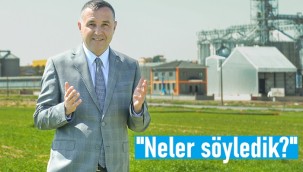 Ünüvar: ''Neler söyledik?''