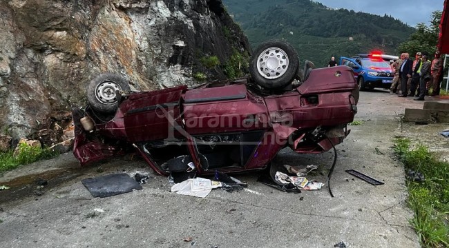 Yuvarlanan otomobilde Mikail Taşpınar öldü