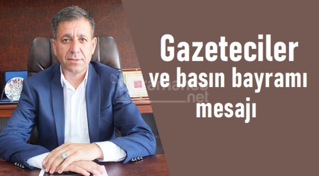 Başkan Pekoğlu'nun Gazeteciler ve Basın Bayramı mesajı