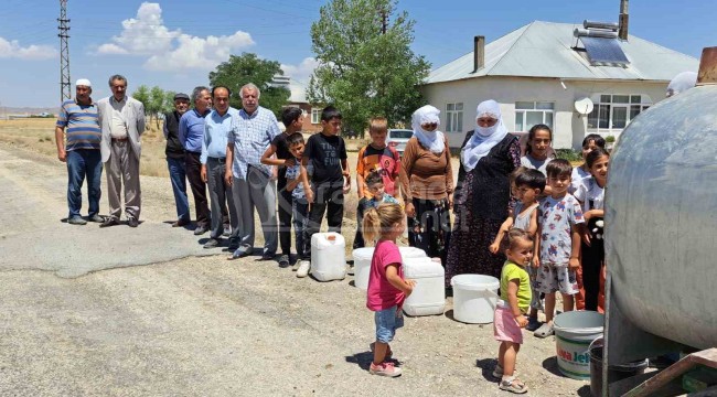 Kuraklık içme suyunu vurunca 700 hanelik köy susuz kaldı