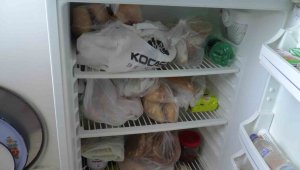 Kuru ekmekle yaşam mücadelesi