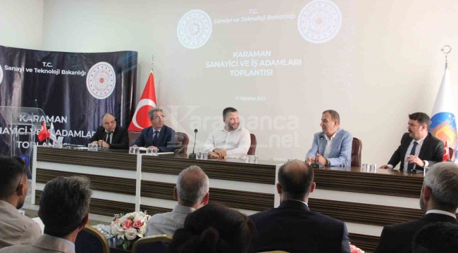 Bakan Yardımcısı İnan: "Memleketin gerçek kahramanları sanayicilerdir"