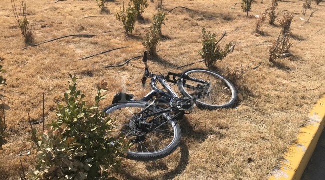 Ereğli-Karaman yolunda çekicinin çarptığı bisikletli yaralandı