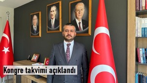 MHP'nin Karaman ilçe kongreleri takvimi açıklandı