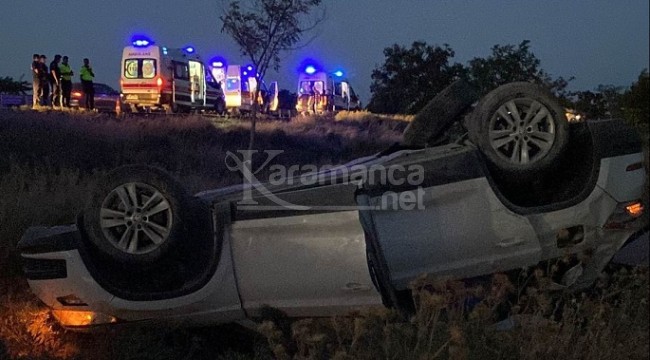 Otomobillerin karıştığı kazada 3'ü çocuk 8 yaralı