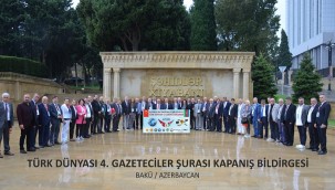 Türk dünyası 4. Gazeteciler şurası kapanış bildirgesi yayınlandı