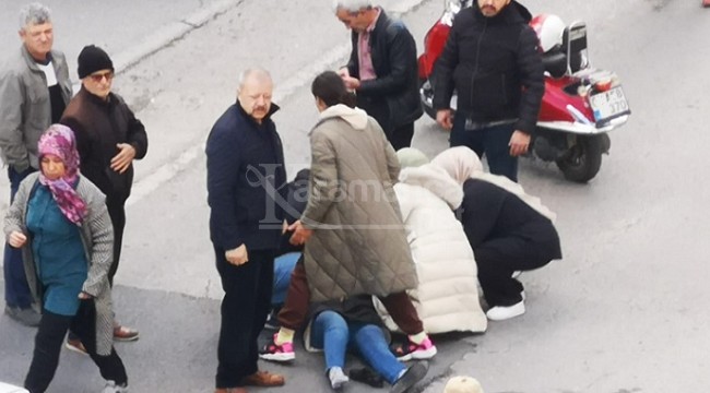 Karaman'daki kazada bayan şahıs yaralandı
