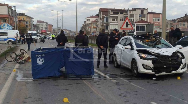 Bisiklet sürücüsü Mehmet Ördek kazada öldü