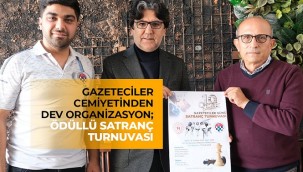 Gazeteciler Cemiyeti'nden ödüllü satranç turnuvası