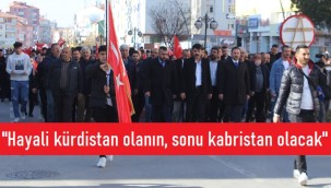 Karaman'da teröre lanet yürüyüşü