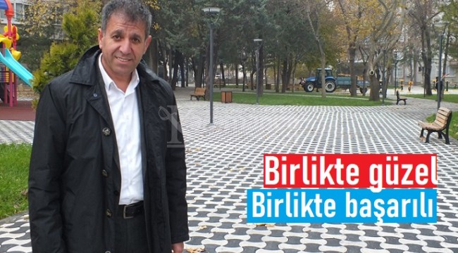 Muhtar Pekoğlu: ''Birlikte güzel, birlikte başarılıyız''