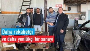 Mustafa Yücetaş: ''Sanayi esnafımıza rehberlik edeceğiz''