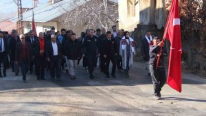 "Sarıkamış Şehitlerini Anma Günü Yürüyüşü" düzenlendi