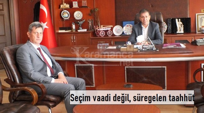 Savaş Ballı: ''Seçim dönemi vaadi değil, süregelen bir taahhüttür''