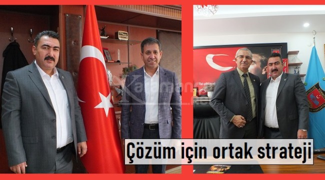 Veli Ülküsever: ''Sorunların çözümü için ortak stratejiler''