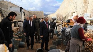 Doğal kaya oyma depoları ekonomiye katkı sağlıyor