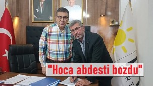 Hoca abdesti bozdu