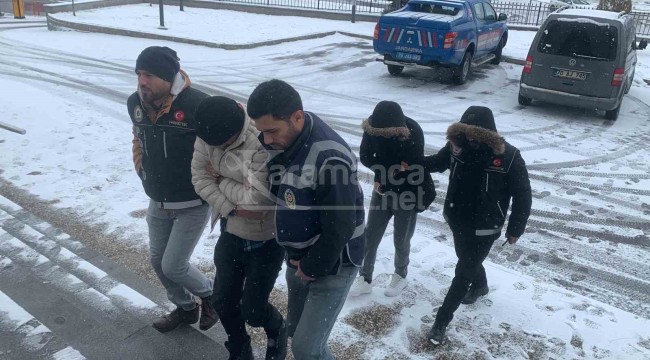 Karaman'da uyuşturucu ticaretinden 1 kişi tutuklandı