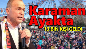Akgün davet etti, Karaman meydana indi
