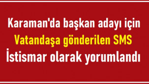 Bu SMS, istismar olarak yorumlandı