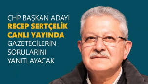 Gündem Takip'in bu akşamki konuğu Recep Sertçelik